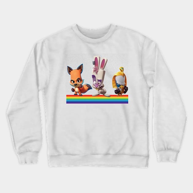 zooba zoo battle arena Crewneck Sweatshirt by SurpriseART